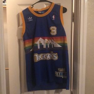 Allen Iverson #3 Nuggets Rainbow Size M